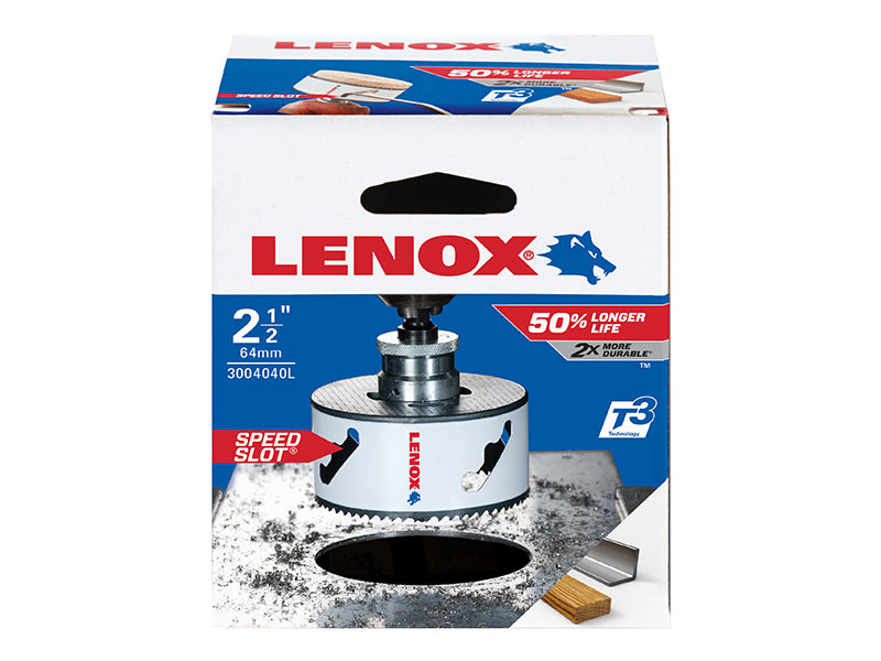 LENOX Bi-Metal Holesaw 64mm LEN30040