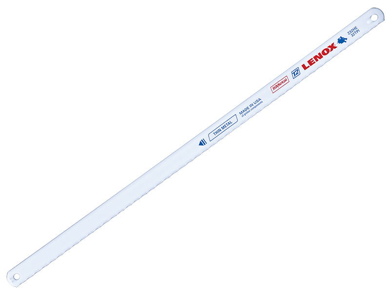 LENOX V232HE Bi-Metal Hacksaw Blades 300 x 13mm 32 TPI (Pack 10) LENV232HE