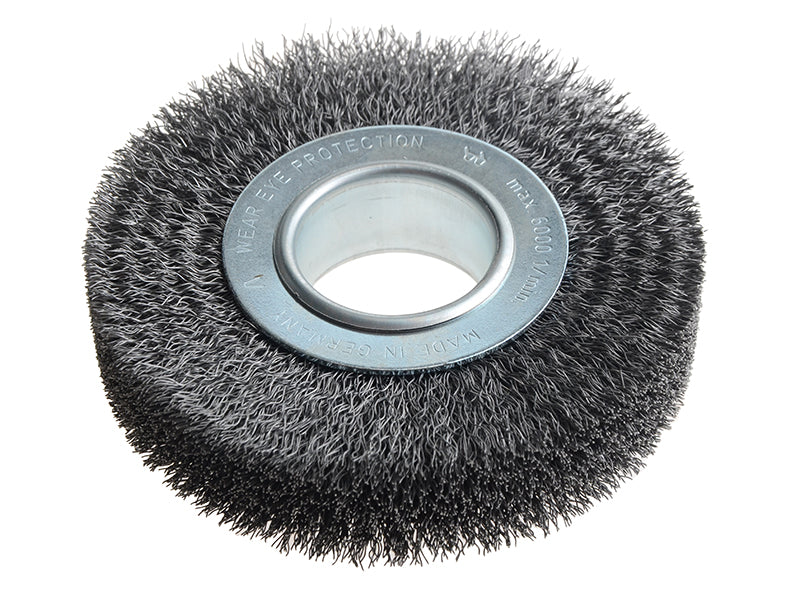 Lessmann Wheel Brush D125mm x W29-31 x 40 Bore Set 2 Steel Wire 0.30 LES334163