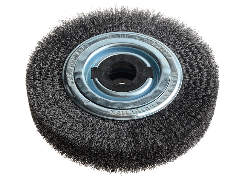 Lessmann Wheel Brush D200mm x W40-45 x 80 Bore Set 4 +1 Steel Wire 0.30 LES366163
