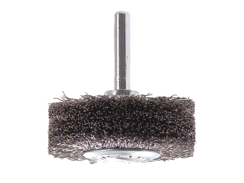 Lessmann Wire Wheel Brush with Shank 50 x 20mm, 0.30 Steel Wire LES415164