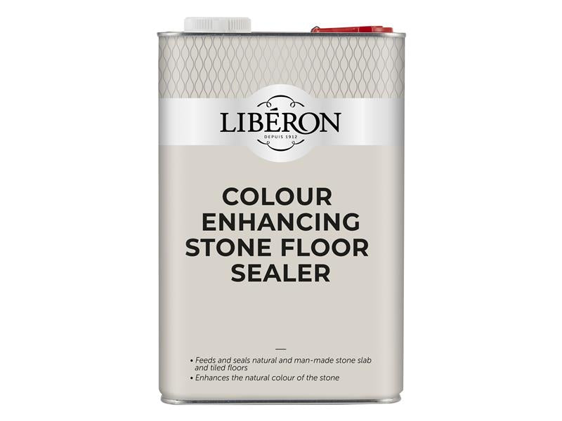 Liberon Colour Enhancer Stone Floor Sealer 5 litre LIBFSSEAL5LN
