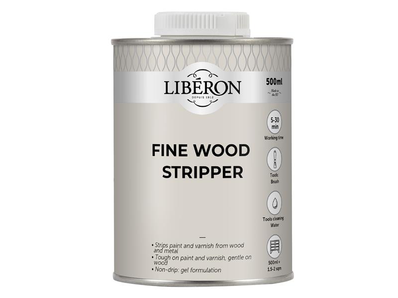 Liberon Fine Wood Stripper 500ml LIBFWS500N