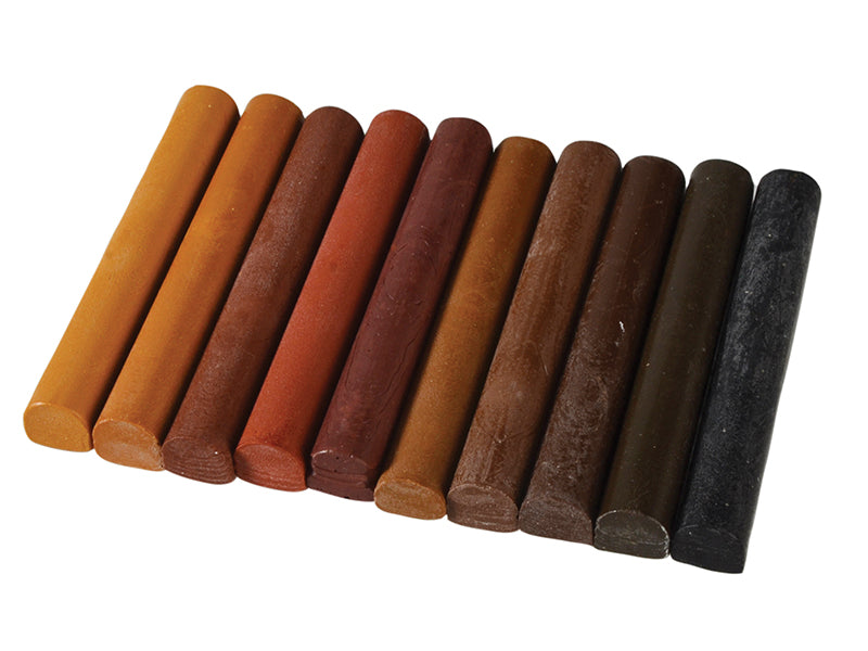 Liberon Retouch Crayons Assorted x 10 LIBRCAP10