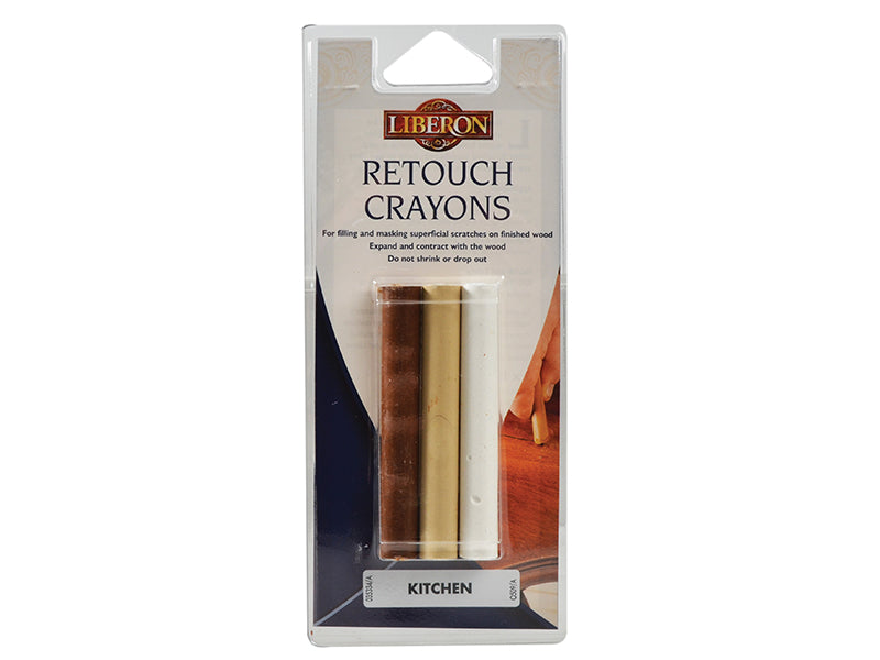 Liberon Retouch Crayon Kitchen x 3 LIBRCK