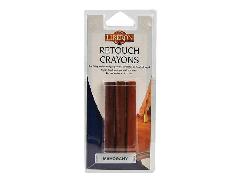 Liberon Retouch Crayons Mahogany x 3 LIBRCM