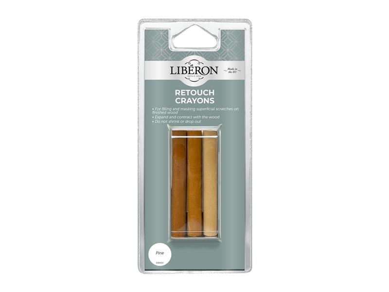 Liberon Retouch Crayons Pine (3 Pack) LIBRCPN