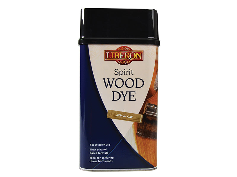 Liberon Spirit Wood Dye Medium Oak 1 litre LIBSDMO1L