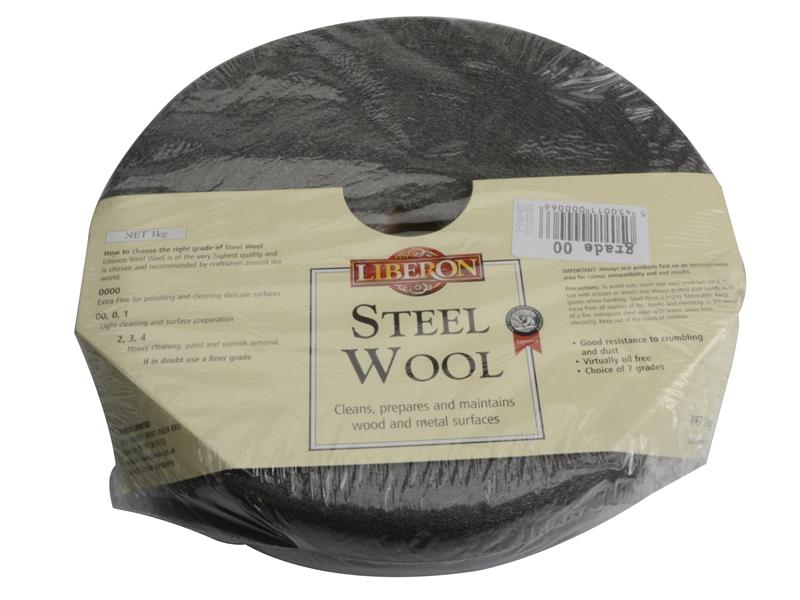 Liberon Steel Wool Grade 00 1kg LIBSW001KG