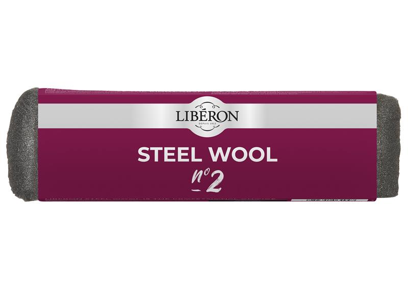 Liberon Steel Wool Grade 2 Medium 100g Dust Resistant LIBSW2100GN
