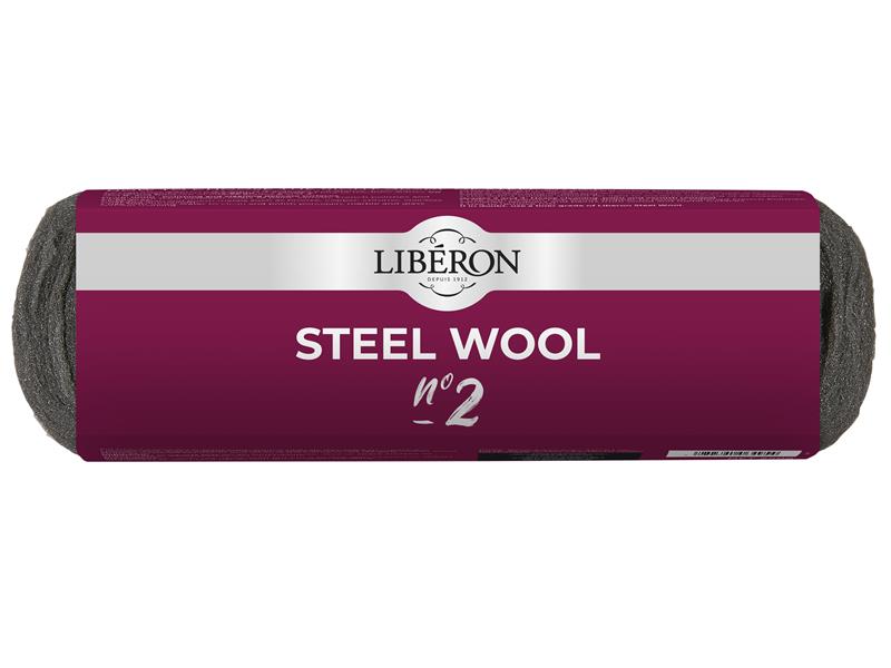 Liberon Steel Wool Grade 2 Medium 250g Crumble And Dust Resistant LIBSW2250GN