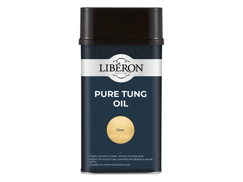 Liberon Pure Tung Oil 1 litre LIBTO1LN