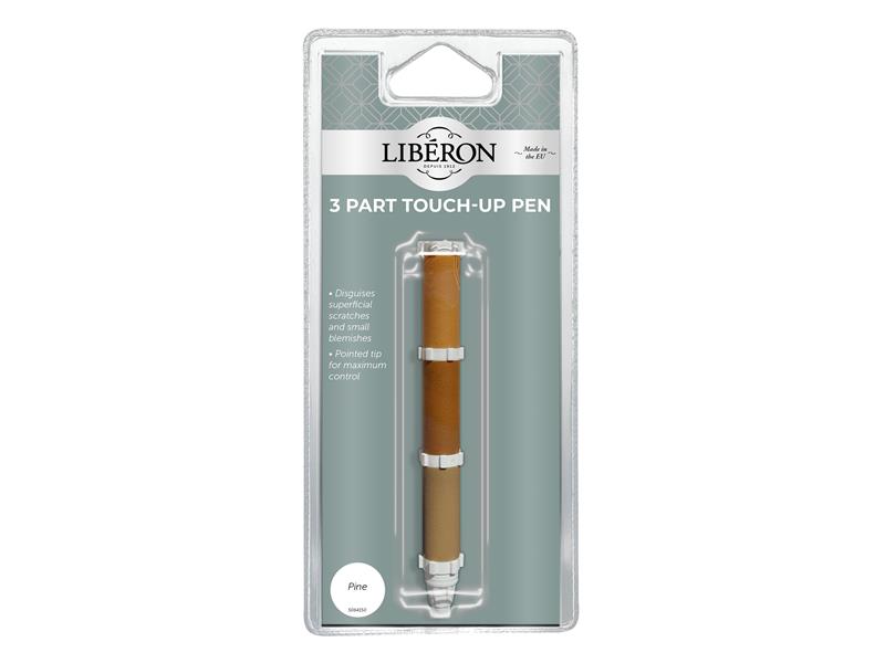Liberon 3 Part Touch-Up Pen Pine LIBTUP3PPN