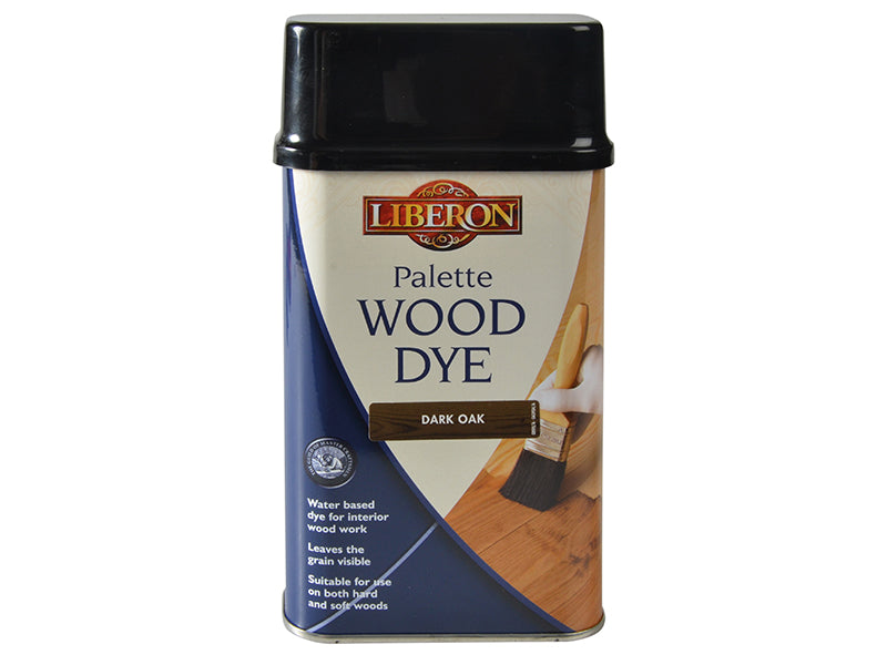 Liberon Palette Wood Dye Dark Oak 500ml LIBWDPDO500
