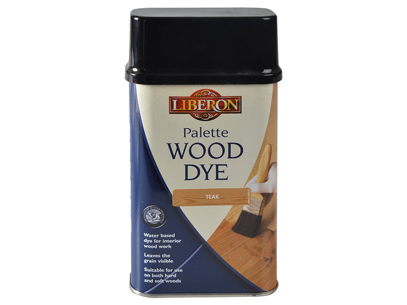 Liberon Palette Wood Dye Teak 500ml LIBWDPT500