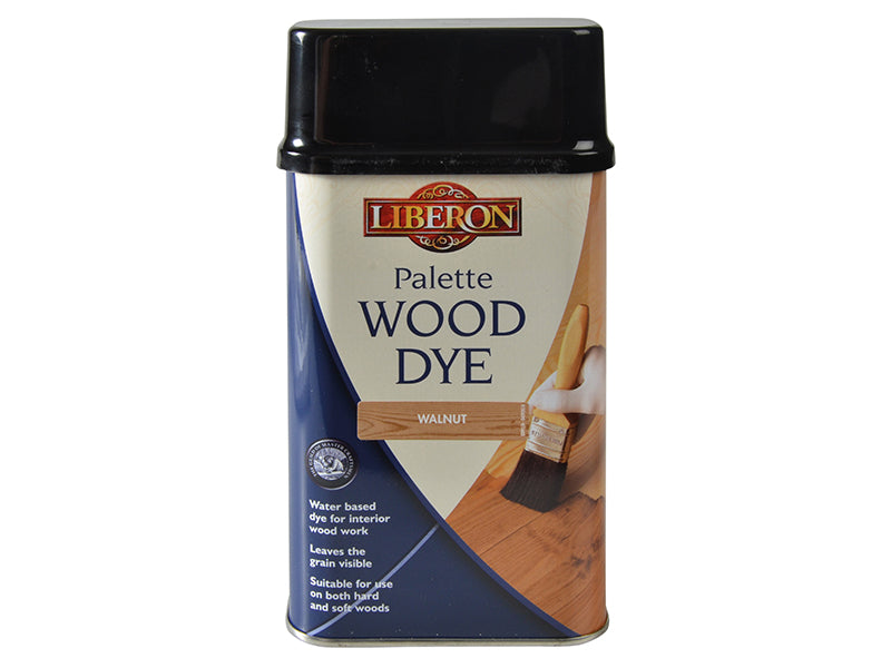 Liberon Palette Wood Dye Walnut 500ml LIBWDPW500