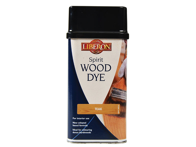 Liberon Spirit Wood Dye Teak 250ml LIBWDST250