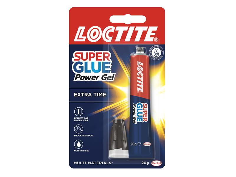 Loctite Super Glue Power Gel Tube 20g Instant Powerful Bonds LOCSGG20GNR
