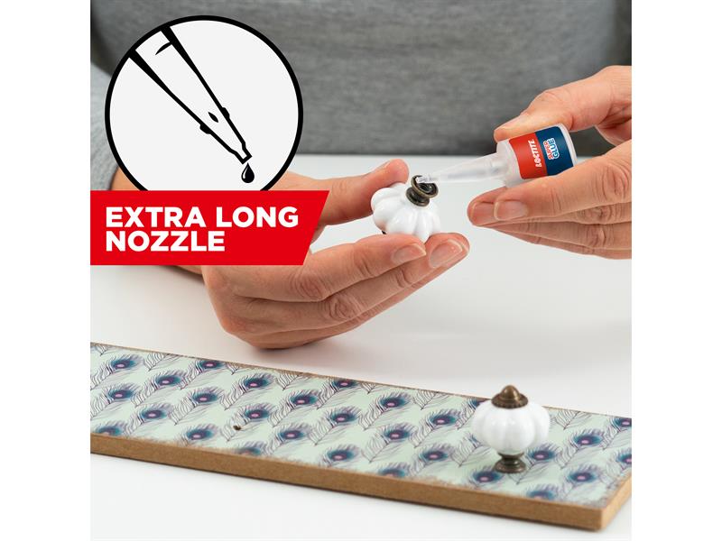 Loctite Super Glue Liquid, Precision Bottle 5g LOCSGLP5GNR