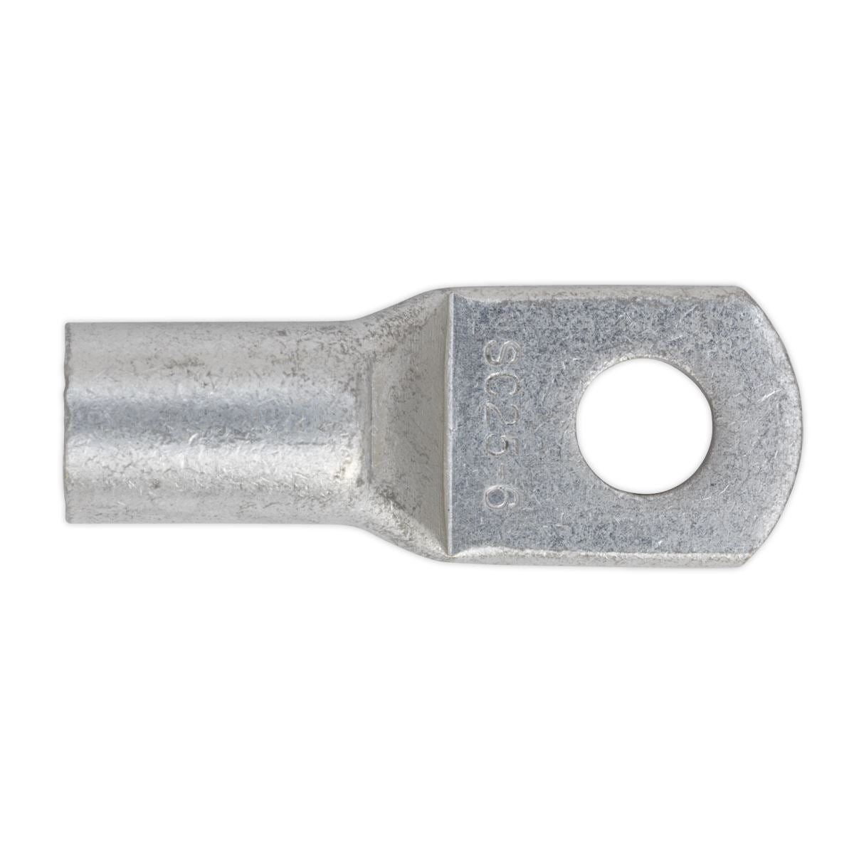 Sealey Copper Lug Terminal 25mm� x 6mm Pack of 10 LT256