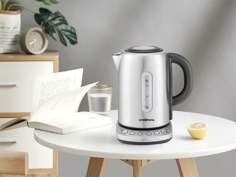 Link2Home Stainless Steel Smart Kettle 1.7L 3000W LTHSKETTLE
