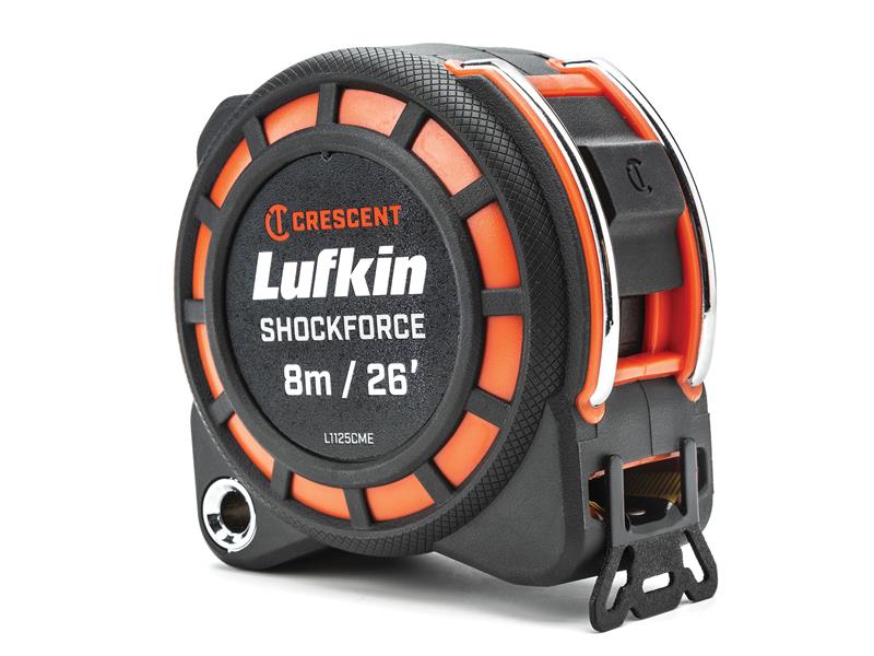 Crescent Lufkin® Shockforce Dual-Sided Tape 8m/26ft (Width 30mm) LUFSFDS826