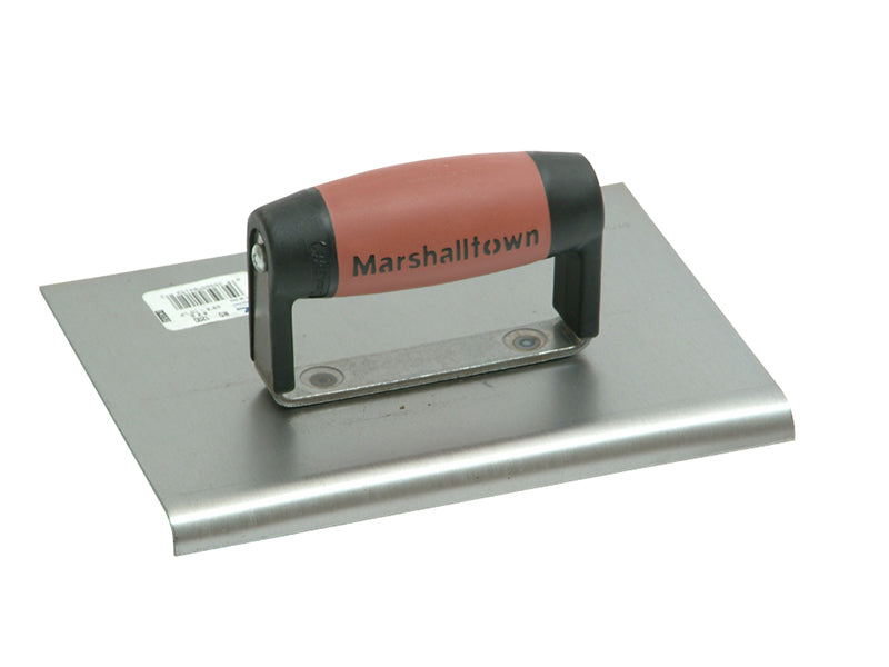 Marshalltown M120D Cement Edger Straight End Durasoft Handle 8 x 6in M/T120D