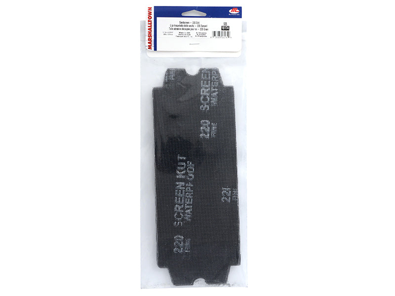 Marshalltown Sanding Sheets 220G (Pack 5) M/TM935