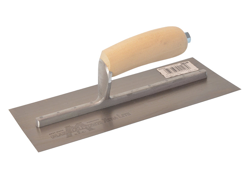 Marshalltown MXS3 Plasterer's Finishing Trowel Wooden Handle 11 x 4.3/4in M/TMXS3