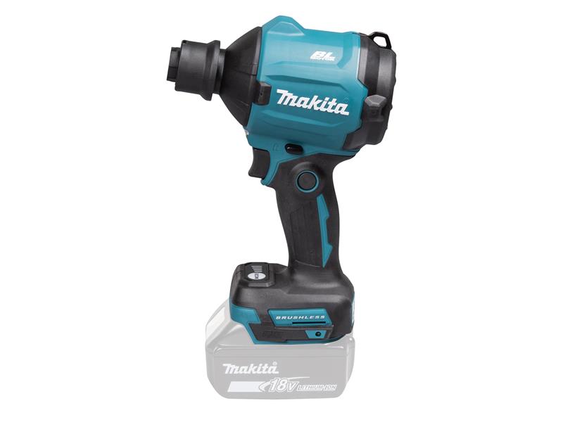 Makita LXT Cordless Dust Blower 18V Bare Unit Variety Of Tip Nozzles MAKDAS180Z