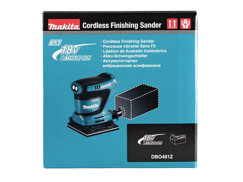 Makita DBO481 LXT Finishing Sander 18V Bare Unit MAKDBO481Z