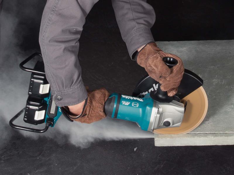 Makita Brushless 230mm Angle Grinder 36V Needs 2 x18V Bare Unit DGA900Z