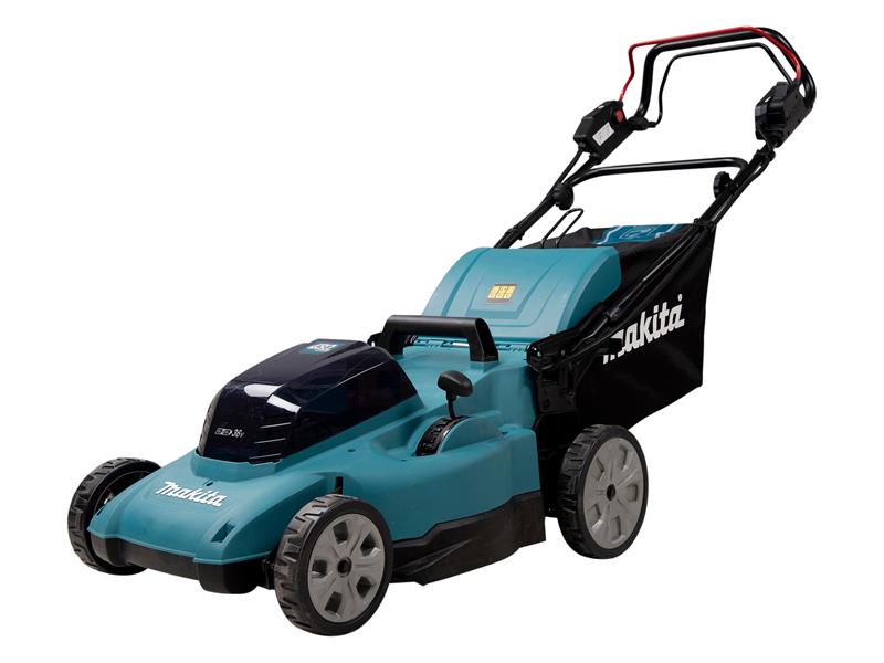 Makita Self Propelled Lawn Mower 36V (2 x 18V) 2 x 5.0Ah Li-ion DLM481CT2
