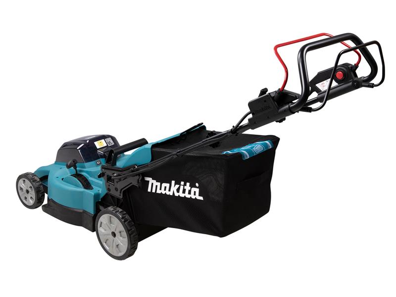 Makita Self Propelled Lawn Mower 36V (2 x 18V) 2 x 5.0Ah Li-ion DLM481CT2