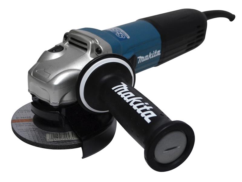 Makita Angle Grinder 125mm AVT 1100W 110V Anti Vibration Side Handle. GA5040R01
