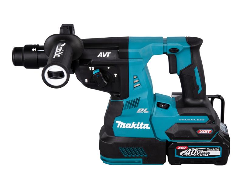 Makita HR004GD201 XGT 40Vmax BL Rotary Hammer 40V 2 x 2.5Ah Li-ion MAKHR004GD20