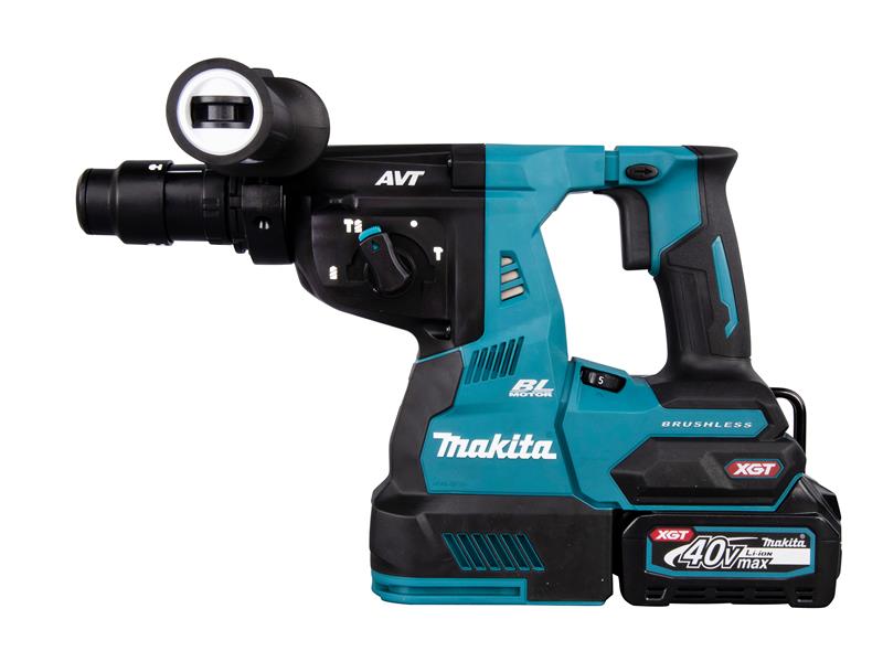 Makita HR004GD201 XGT 40Vmax BL Rotary Hammer 40V 2 x 2.5Ah Li-ion MAKHR004GD20