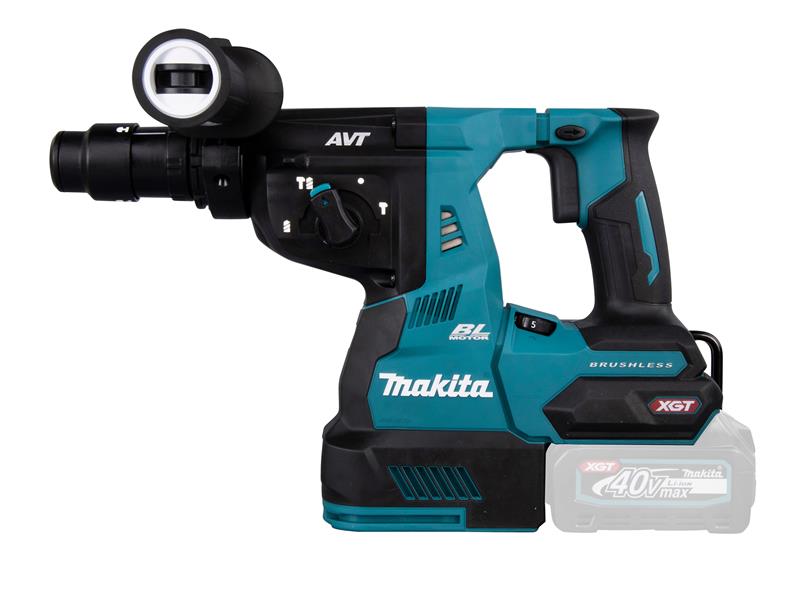 Makita XGT 40Vmax Rotary Hammer BL 40V Bare Unit Tool Holder SDS Plus HR004GZ01