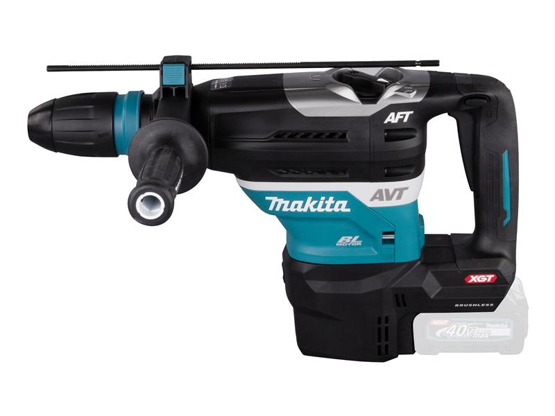 Makita XGT 40Vmax Rotary Hammer Bare Unit Range In Concrete 16-30mm HR005GZ01