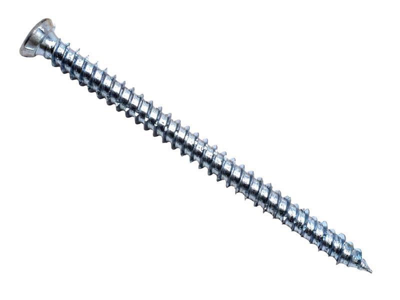 MASONMATE Self Tapping Concrete Frame Screw 7.5 x 102mm Pack Of 100 MAMCFS75102