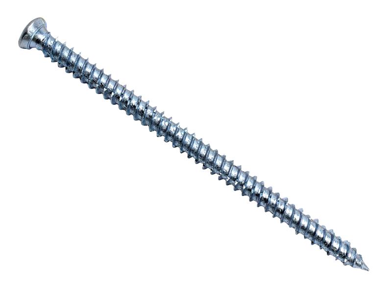 MASONMATE Self Tapping Concrete Frame Screw 7.5 x 120mm Pack Of 100 MAMCFS75122