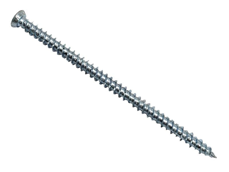 MASONMATE Self Tapping Concrete Frame Screw 7.5 x 132mm Pack Of 100 MAMCFS75132