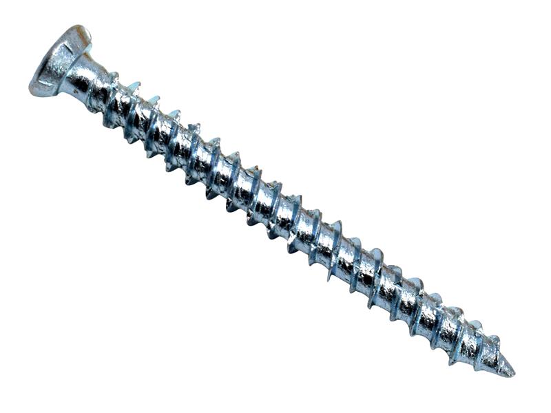 MASONMATE Self Tapping Concrete Frame Screw 7.5 x 72mm Pack Of 100 MAMCFS7572
