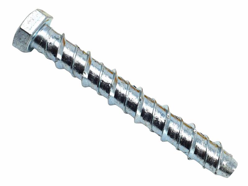 MASONMATE Hex Head Concrete Screwbolt M12 x 100mm Box 25 MAMSBHM12100