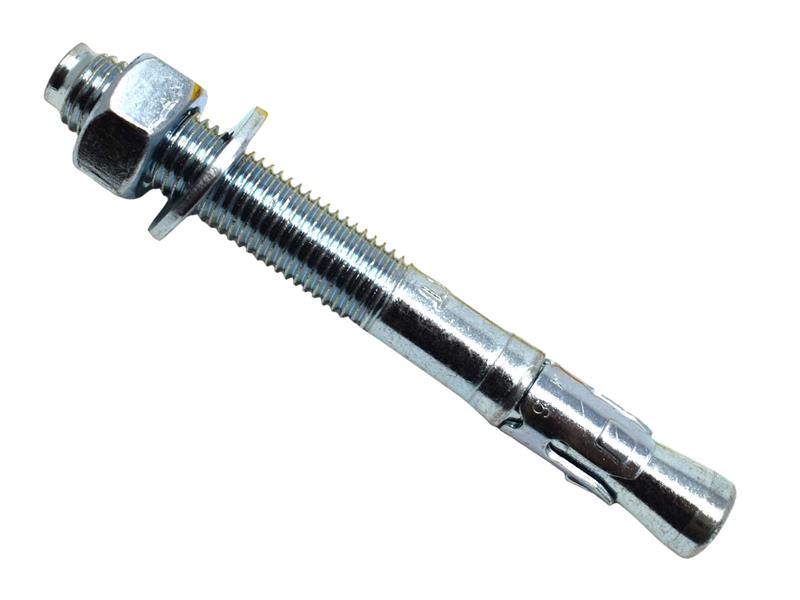 MASONMATE Zinc Plated Through Bolt M16 x 140mm 20 Columns Beam etc MAMTBZM16140
