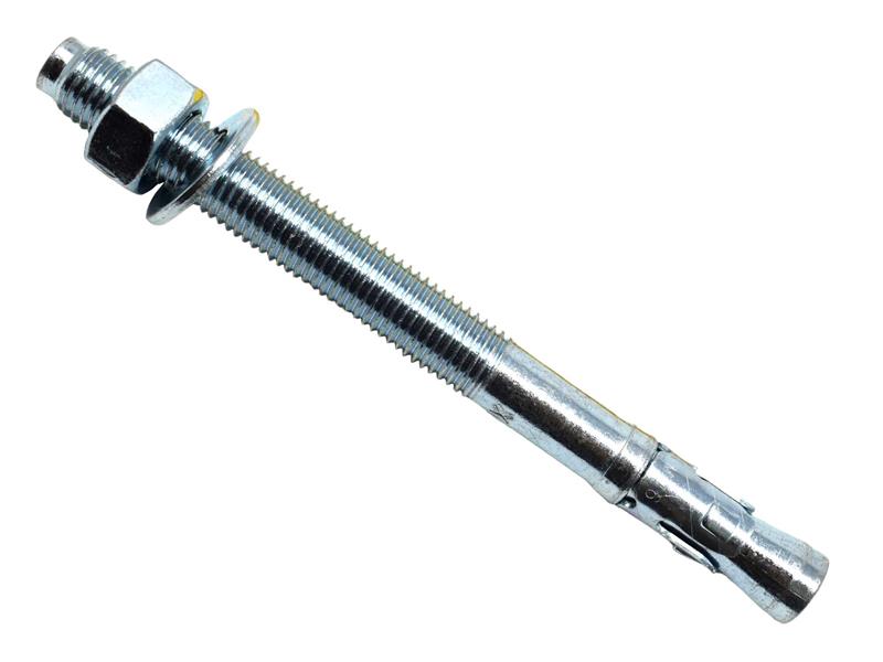 MASONMATE Zinc Plated Through Bolt M16 x 180mm 20 Columns Beam etc MAMTBZM16180