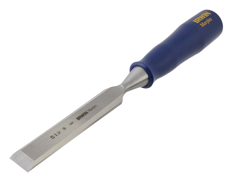 IRWIN® Marples® M444 Bevel Edge Chisel Blue Chip Handle 19mm (3/4in) MAR44434