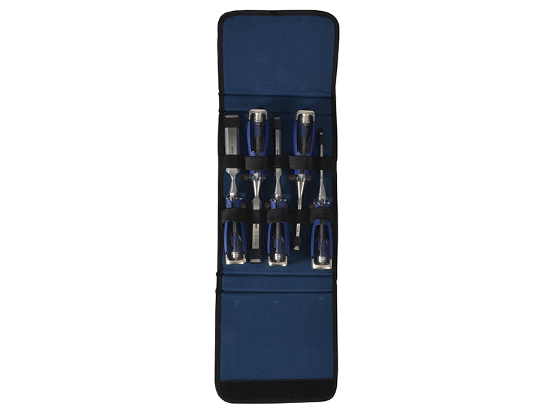 IRWIN Marples Splitproof Pro Bevel Edge Wood Chisel Set 5 Piece MAR750S5