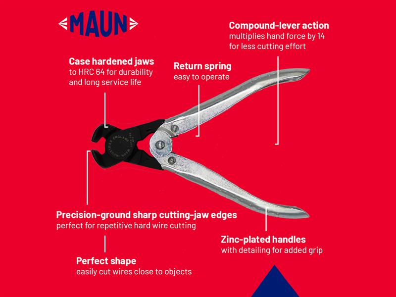 Maun End Cutting Nipper 150mm (6in) MAU3010150