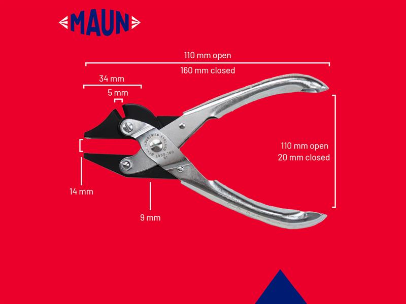 Maun Side Cutting Pliers 160mm (6.1/4in) MAU4950160